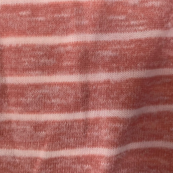 NWOT Mauve Pink Striped Leggings - Picture 2 of 2